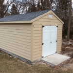 Franklin WI 10x18 Gable on slab
